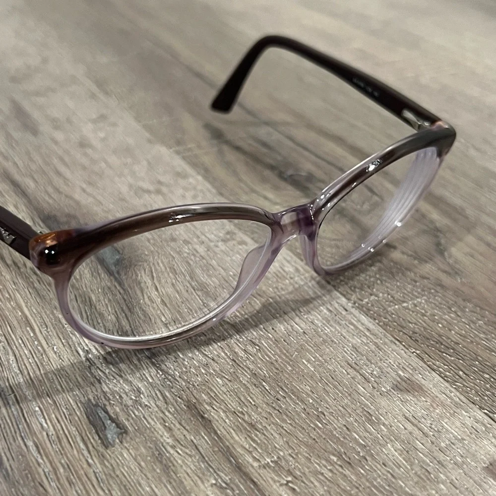Emporio Armani Black Gradient Made in Italy Frames Glasses Lux Designer